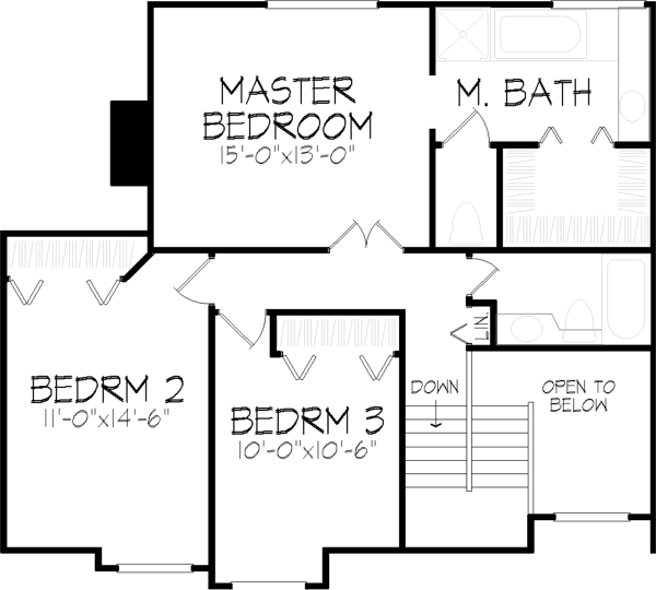 Upper Floor Plan